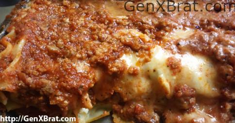 Gen X Brat Lasagna Recipe