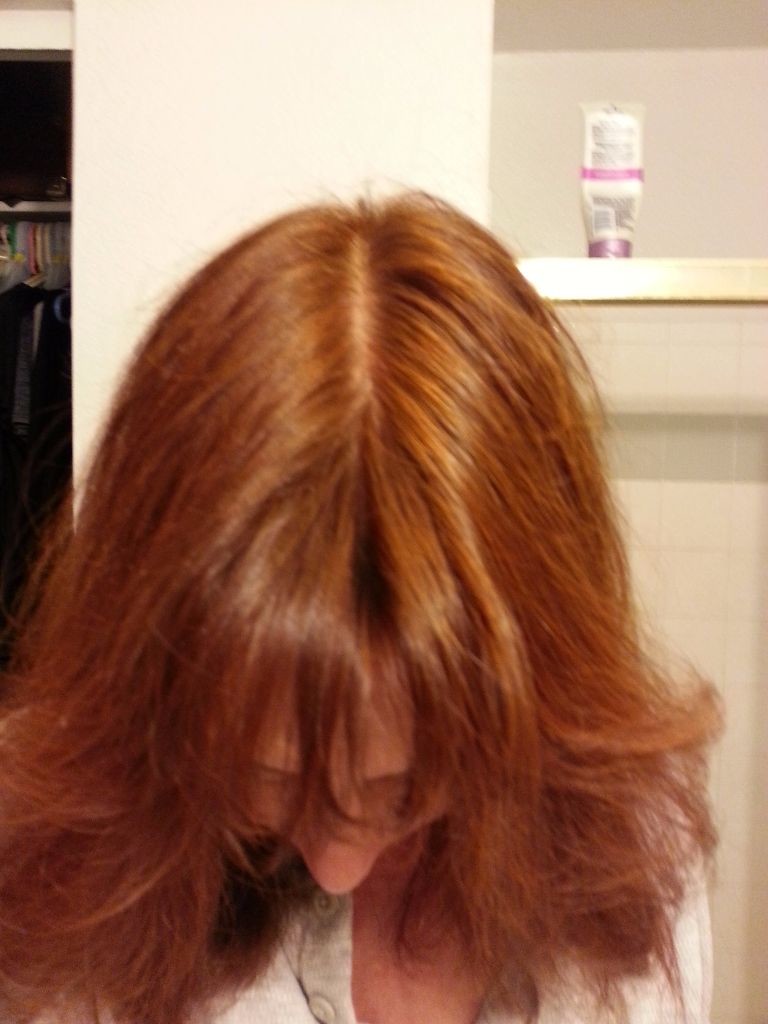 Pure Henna will only turn your hair red... not something I want permanently!