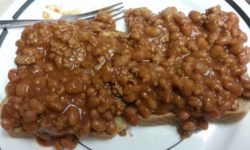 Pork and Bean BBQ - A tasty low budget meal for your family!