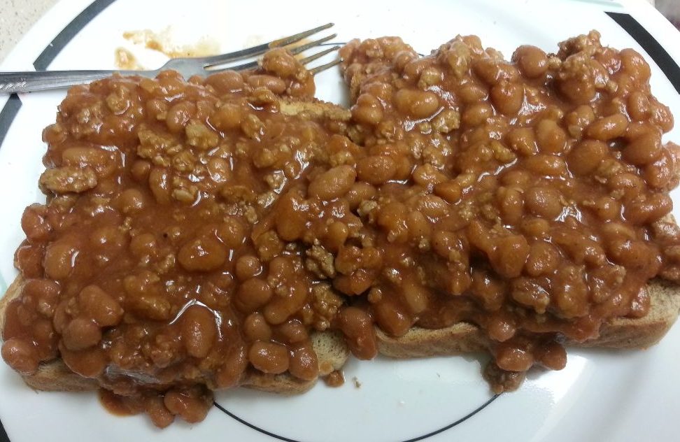 Pork and Bean BBQ - A tasty low budget meal for your family!