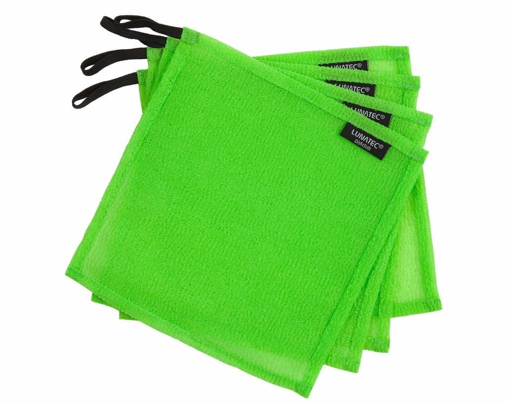 LUNATEC Odor-Free Dishcloths - fantastic for scrubbing and washing. They dry fast and never gunk up!