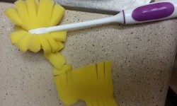 Dish Sponge on a Stick - Not a tool I recommend