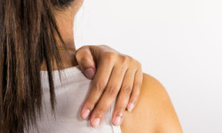 Woman with Shoulder Pain
