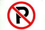 No Parking Signs - Everywhere in California