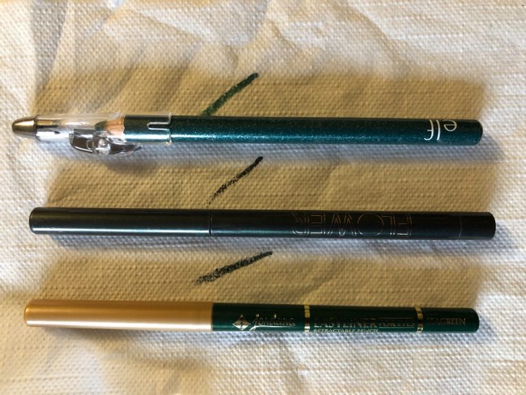 Green eyeliners