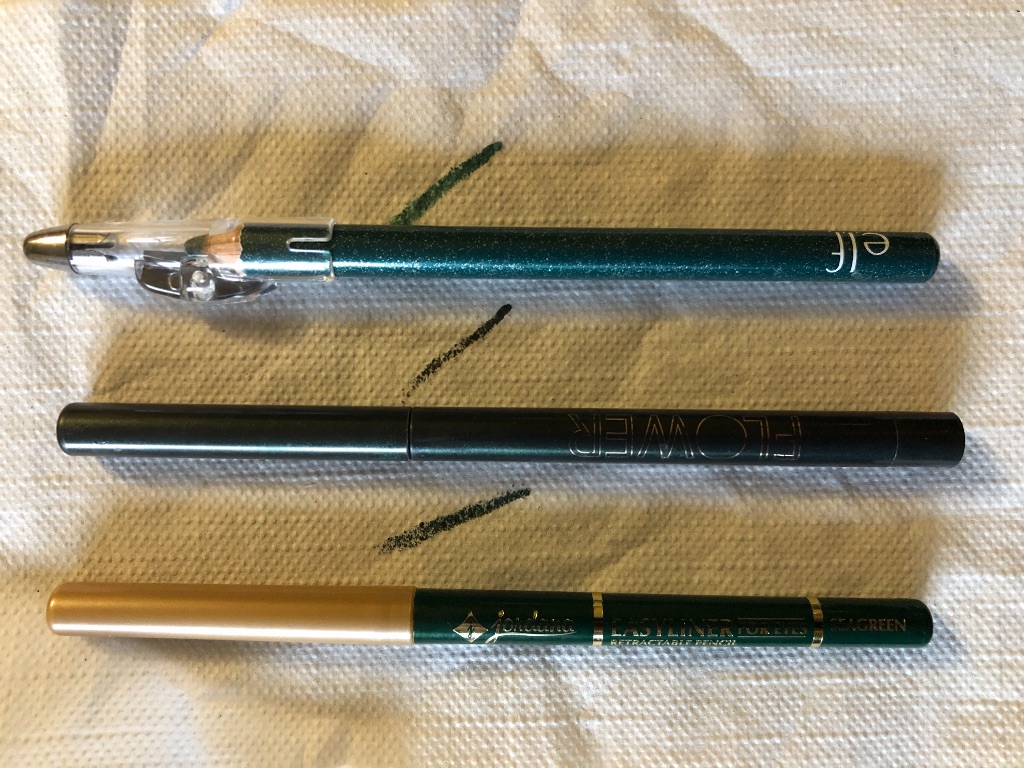 Green eyeliners